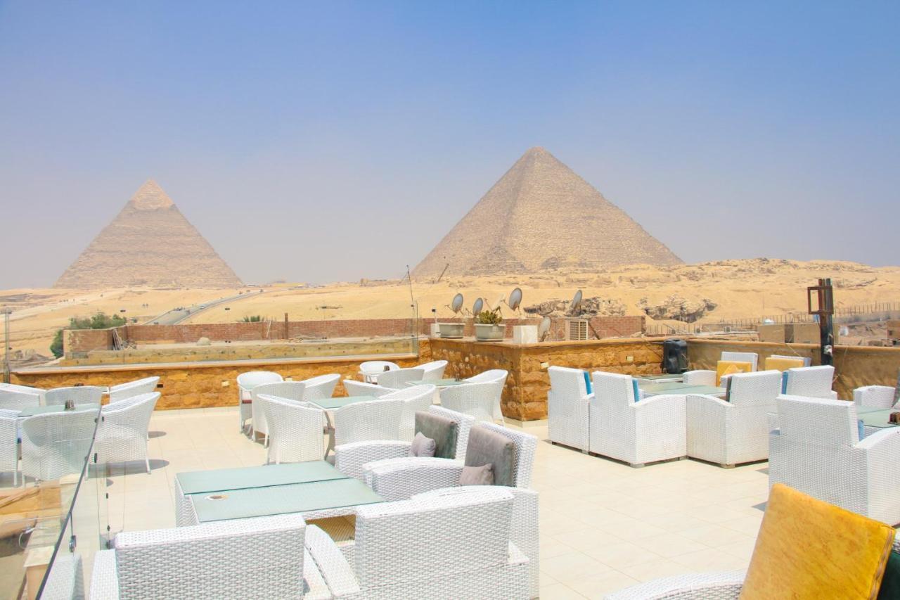 Pyramids Valley Boutique Hotel Kafret el-Gabal Exterior foto